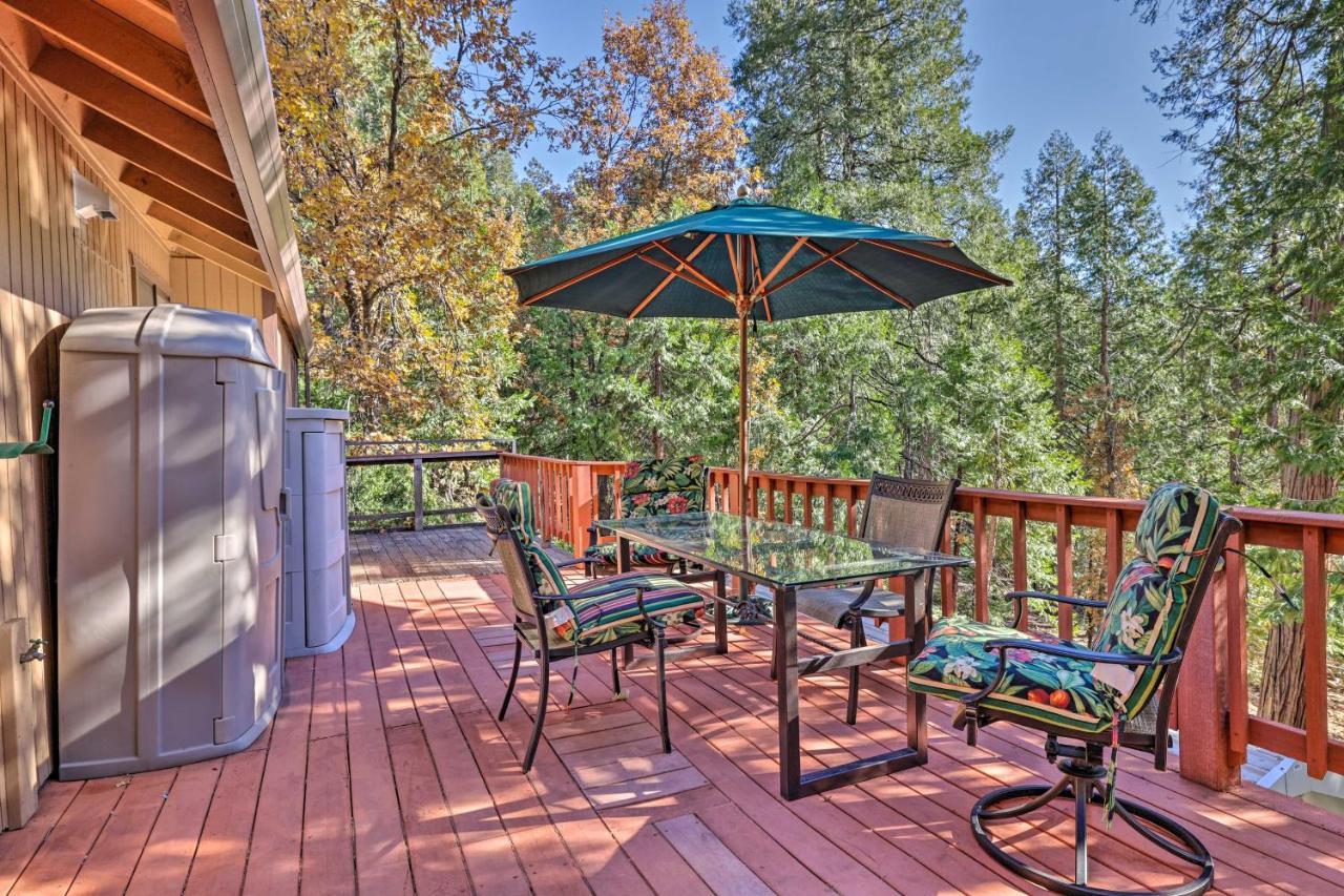 Quiet Twain Harte Cabin With Deck And Forest Views! Villa Exterior photo