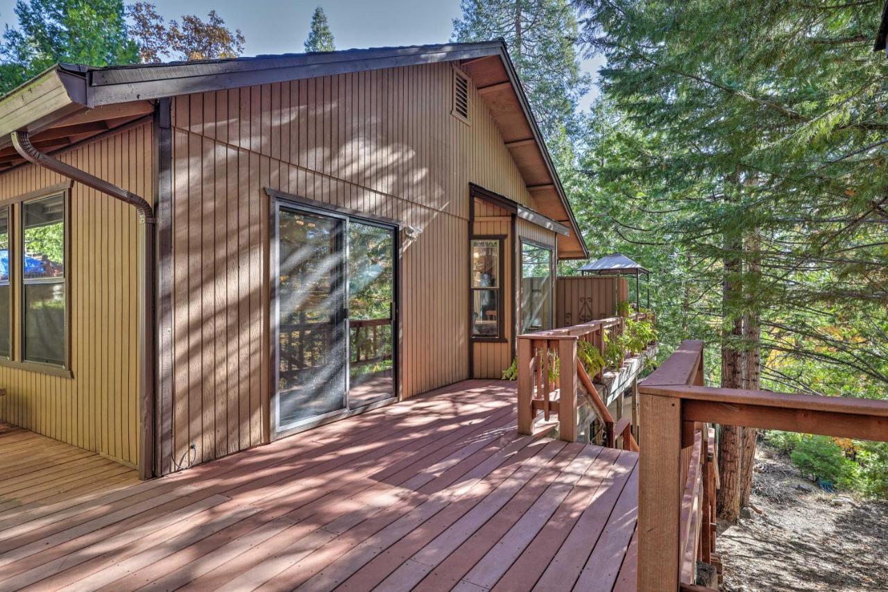 Quiet Twain Harte Cabin With Deck And Forest Views! Villa Exterior photo