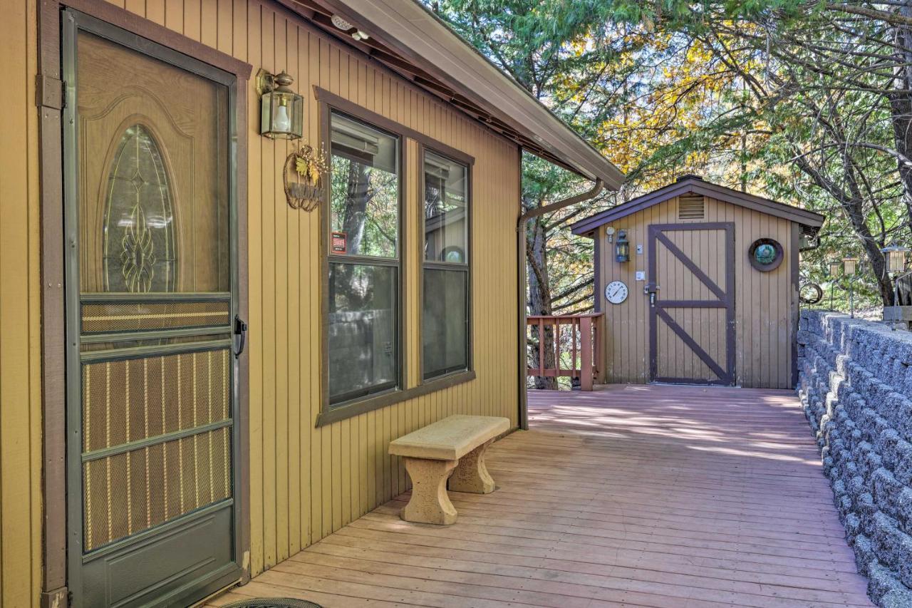 Quiet Twain Harte Cabin With Deck And Forest Views! Villa Exterior photo