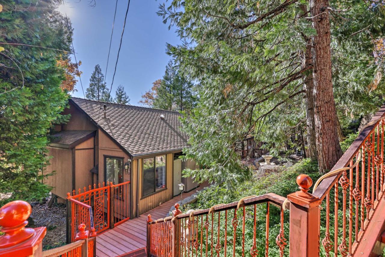 Quiet Twain Harte Cabin With Deck And Forest Views! Villa Exterior photo